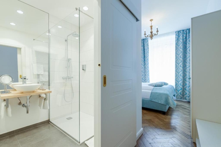 Badezimmer im Premium Zimmer