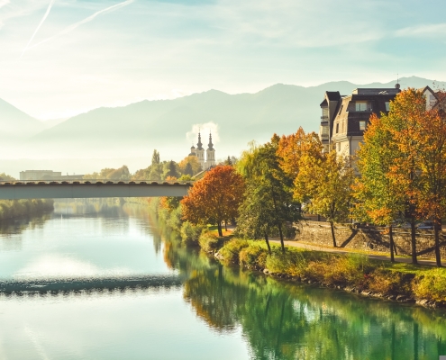 Herbst in Villach