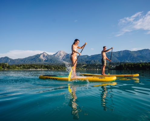 SUP am Faaker See
