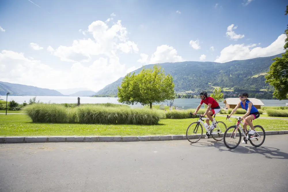 Radfahren am Ossiacher See