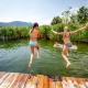 Spaß mit der Familie im Seebad Bodensdorf am Ossiacher See