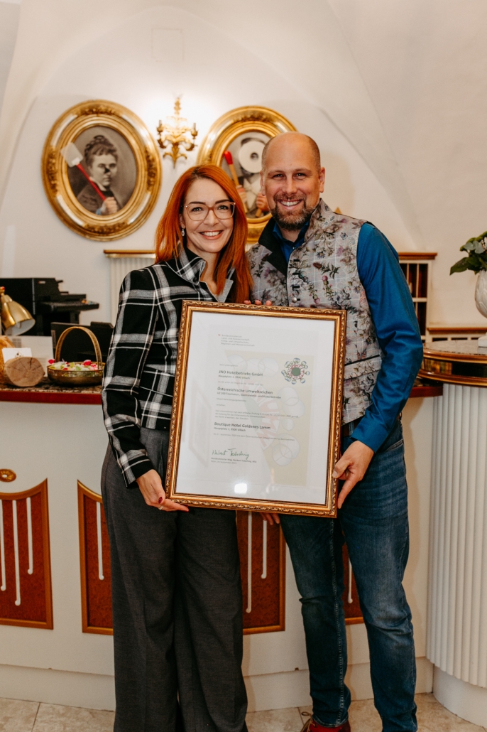 Umweltzeichen Boutique Hotel Goldenes Lamm