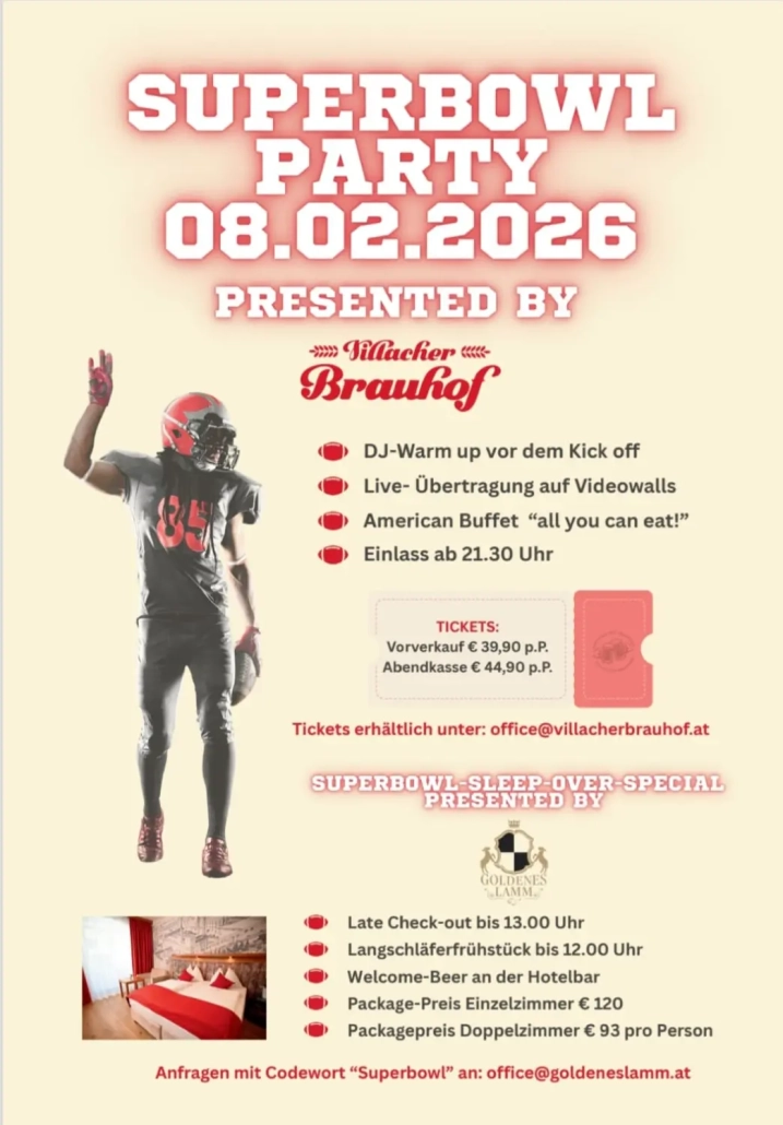 Super Bowl Party in Villach