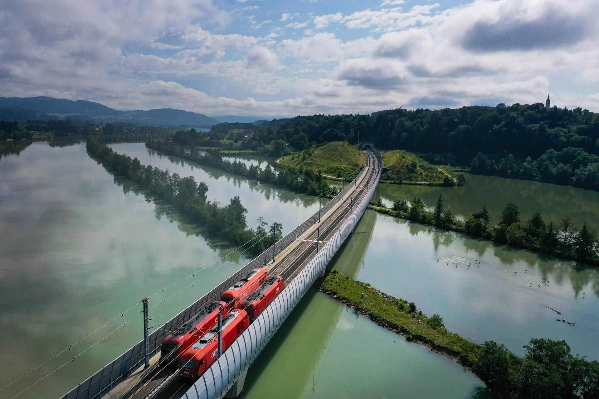 Mit der Koralmbahn direkt nach Villach